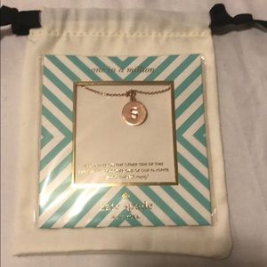 Nib Kate Spade Rose Gold Initial 